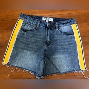 Velvet Heart- Denim Shorts